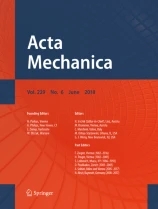 ACTA MECHANICAпԺօ^