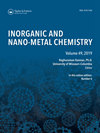 Inorganic and Nano-Metal ChemistryпԺׅ^(q)